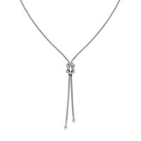 Collana Amen Donna NODO D'AMORE in Argento CLNOAMBB